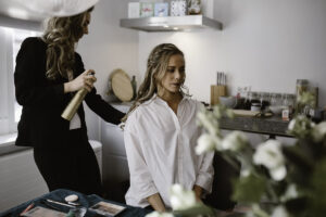 Portfolio Bruiloft D&M - Voorbereiding Haar