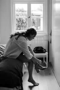 Portfolio Bruiloft D&M - Voorbereiding schoenen