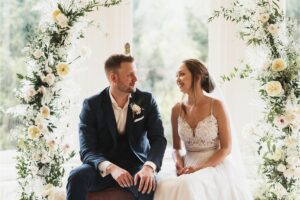 bruidspaar jawoord ceremonie bruidspaar