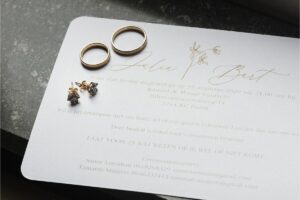 stationary bruiloft trouwringen