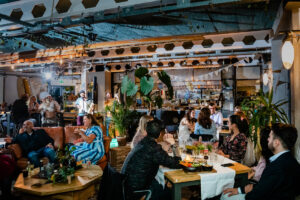 locatie bruiloft diner strandclub